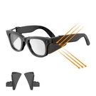Hibloks Safety Glasses Side Shields For Ray-ban RW4006;RW4008;RW4010, Black. Fixed Price $18.99.