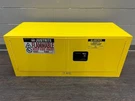 Justrite Sure-grip Ex 12 Gallon Flammable Liquid Storage Cabinet. Fixed Price $515.00.