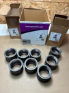8X Lot 3" Threaded 150# Black Malleable Iron Coupling. Fixed Price $99.99.