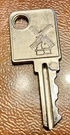 Windmill Logo Hirsch Office Furniture, File Cabinet, Key Number 23. Fixed Price $8.95.