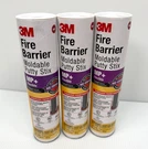 Lot 3M Fire Barrier Moldable Putty Stix Mp+ Flexible 1.45 In 6 New. Fixed Price $28.97.