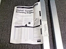Dayton Retaining Angle, Vertical Horizontal 2TGH7(JT). Fixed Price $25.00.