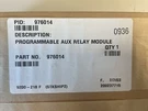 New Unopened Box Simplex/grinnell/tyco 976014 Programmable Aux Relay Module. Fixed Price $125.00.
