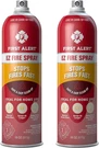 First Alert Ez Fire Spray, Extinguishing Aerosol Pack Of AF400-2, Red. Fixed Price $40.68.