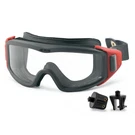 Ess 740-0378 Firepro 1977 Ex Two-piece Strap Goggles W/ Black Frame & Clear Lens. Fixed Price $72.00.