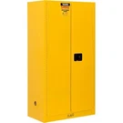 New! Flammable Cabinet W/ Manual Close DOOR-2 Compartments, 34"W X 18"D 65"H!!. Fixed Price $1899.95.