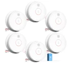 6 X Siterwell Hardwired Smoke Detector Interconnected + 9V Backup Battery. Fixed Price $72.00.