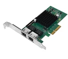 Siig Dual-port Gigabit Ethernet Pcie 4-LANE Card I350-T2 Adapter, LB-GE0014-S1. Fixed Price $120.99.
