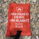 Prepared Hero Emergency Fire Blanket - 1 Pack Suppression For Kitchen,. Fixed Price $9.99.