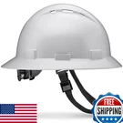 Acerpal Updated Vented Full Brim Hard Hat Light Grey Carbon Fiber Gloss Padded. Fixed Price $73.41.