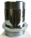 Fire Hose Rack Nipple 2-1/2" Nst X Npt Hydrant Adapter Polished Chrome. Fixed Price $69.95.