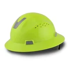 Full Brim Hard Hat Vented Ansi Z89.1 Approved 6.5-8 Size Construction Safety. Fixed Price $36.46.