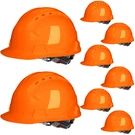 Leumoi 8 Pieces 4 Pt. Suspension Hard Hat Bulk Safety Helmets Adjustable. Fixed Price $114.81.