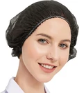 Protectx 100-PACK Black Disposable Hair Nets, Elastic Head Cover, Bouffant Caps,. Fixed Price $24.99.