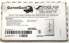 Space Age Ssu-ra/ft/p Duct Smoke Detector Remote Accessory. Fixed Price $25.99.