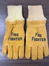 Vintage Corp Fire Fighter Gloves With Knit Wrist-sm. Fixed Price $40.00.