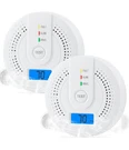 Shyeeh Guarding Home Gas Safty Carbon Monoxide Detector 2 Pack. Fixed Price $20.00.