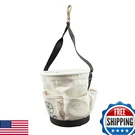 Klein Tools 5171PS Heavy-duty Tapered Wall Bucket 4 Pockets -p. Fixed Price $131.93.