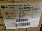 (case Of 100) 567159010 Tyco 1/2 Cp Style Rec (new). Fixed Price $229.99.