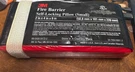 3M Fire Barrier Self-locking Pillows Small 2"X4"X9". Fixed Price $14.25.