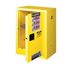 Justrite 891220 Gal Compact Sure-grip Ex Self-closing Safety Cabinet Yellow. Fixed Price $2131.64.