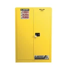 Justrite 894510 Hazardous Material Storage Cabinet, 60 Gal, Shelves, Steel,. Fixed Price $2056.46.