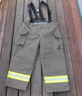 Lion Apparel Bodyguard Turnout Bunker Pants 44R Firefighter Gear. Fixed Price $150.00.