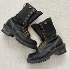 Danner Men's 18000 Fire Line Boots, Black (made Usa). Fixed Price $230.00.