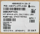 Autocall A49HFV Applw Ba 07431787AC True Alert Es Fire Alarm Tyco. Fixed Price $95.00.