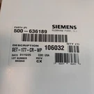 Siemens SET-177-CR-WP Fire Alarm Strobe Speaker Pn 500-636189 106032 "new". Fixed Price $85.00.