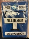 Dortronics 6510/BL-S35 Emergency Pull Station Blue 4 X. Fixed Price $100.00.