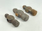 Vintage 3PC Lot Ball Peen Hammer Rigid True Temper - Heads Only Tool. Fixed Price $26.99.