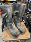 Haix Fire Hunter Xtreme 10.5 Wide Mfg Date 2017 Leather Structural Boots. Fixed Price $35.00.