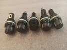 Lot Of Edk FH-001AF Panel Mounted Fuse Holder 15 Amp 250 Vac 30 Mm. Fixed Price $39.99.