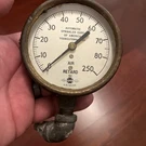 Antique Automatic Fire Sprinkler Air Gauge From 1951 Brass Youngstown Ohio. Fixed Price $44.00.