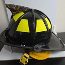 Cairns 1010 Black Fire Helmet B-trd W/ Collapsible Shield And Liner. Fixed Price $189.99.