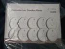 Putogesafe Photoelectric Smoke Alarm 10-PACK ZA206 **brand New/fast Shipping**. Fixed Price $37.95.