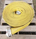 Key Fire Hose 5 X100' Pro-flow Rubber Action Storz Couplers Surplus. Fixed Price $100.00.