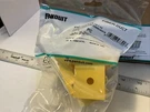 Panduit FIDT2X2YL, Fiber Duct Port Spill Out To 1/2. Fixed Price $59.00.