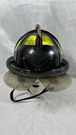 2016 Cairns 1044 C-trd Fire Helmet Black W/ Bourkes & Nomex Flaps. Fixed Price $485.14.