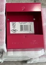 New Fire Alarm Equipment SB-10 Backbox Red. Fixed Price $18.74.