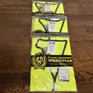 Lot Of 3 - Occunomix Flame Resistant Work Wear Vest Size Xl. Fixed Price $20.00.
