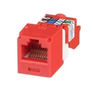 (2 Pcs.) Panduit CJ5E88TRD Mini-com TX-5E Module, Red. Nos/nib.. Fixed Price $8.46.