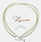48" Gauge Line Kit Oil Fuel Pressure Hose Braided 1/8" Npt -4 Imca Nhra Sbc. Fixed Price $27.50.
