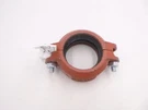 Victaulic 73-75 Clamp Pipe Coupling Red Style Size 2-1/2". Fixed Price $29.99.