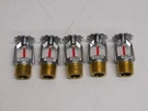 New Lot Of Gem Fire Sprinkler Head Bulb 573719155 Mod Pd Deg Cp 1/2" Qr. Fixed Price $29.90.