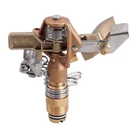 Orbit 55032 Silver And Gold Brass 20 To 40 Ft. Radius Coverage Sprinkler Head. Fixed Price $15.43.