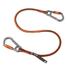 3118F, X Standard Orange Gray Lanyard, Dual Locking Carabiners, 15LBS, 19828. Fixed Price $28.25.