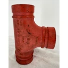 Spf 2 Inch Grooved Tee Fire Protection Pipe Fitting, Ductile Iron Ul Fm 60.3MM. Fixed Price $21.00.