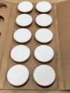 10 Viking Concealed 23463 White Push Large Cover Plate 165F (74C) For Fire. Fixed Price $79.99.